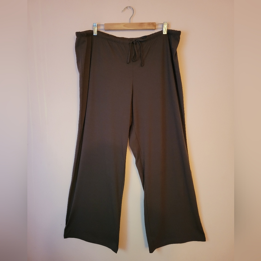 H&M DIVIDED Brown Lounge Pants, Drawstring, Stretchy, Yoga, EUC, XL, Like New - Picture 4 of 8